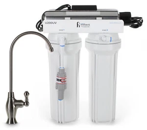 UV Drinking Water Filtration Purifier System 3 Stage Filter & Sterilize USA Made - Picture 1 of 4