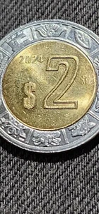 2024 2 Pesos - MexicoCoin - Rare Find - BRILLIANT On Sale - Picture 1 of 3