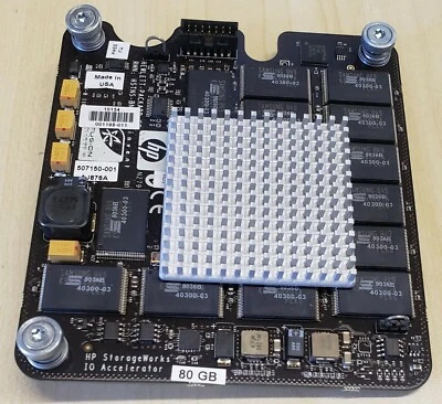 HP AJ876A  80GB MLC IO ACCELERATOR X4 Mezzanine SSD -  507150-001 - Image 1 of 2