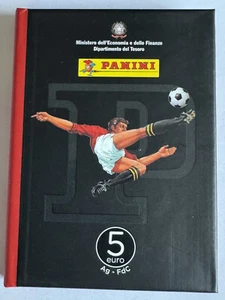 5 Euro Blister Italien 2022 Silber Stempelglanz, Panini rot - Bild 1 von 5