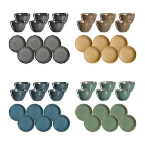 Leonardo MATERA Brunchset 12-tlg. Brotteller Müslischale Brunchen Frühstücken - Bild 1 von 19