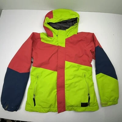 Chaqueta de esquí de snowboard aislante rosa Bonfire para mujer pequeña 10K/8K Foto 1 de 4