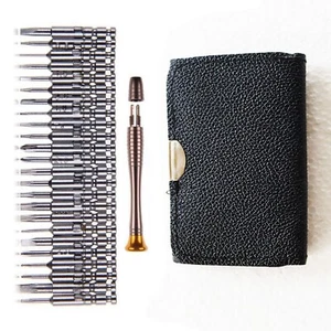 25 in 1 Schraubendreher Set Präzision Reparatur Werkzeug Kits für Brille/Telefon/Laptop - Bild 1 von 10