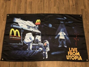 Travis Scott x McDonald's - "Live From Utopia Flag Multi" In Hand Rare - Picture 1 of 8