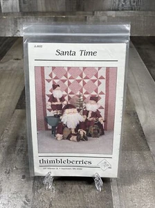 Fingerbeeren Santa Time 3 Puppengrößen Weihnachten Handwerk Nähmuster JL-8022 - Bild 1 von 2