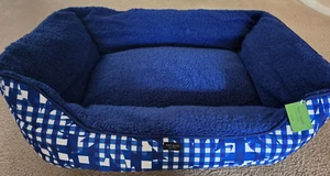 Kate Spade Dog Bed royal blue brand new - Picture 1 of 3
