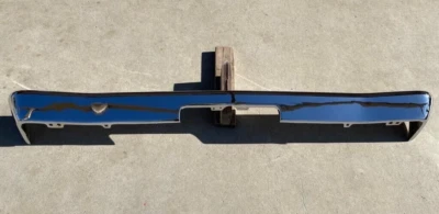 S AMC GREMLIN X NEW TRIPLE PLATED CHROME REAR BACK BUMPER 1972 72 OEM - Image 1 of 4