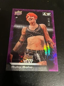 2022 Upper Deck AEW Purple Ruby Soho 064/199 - Picture 1 of 1