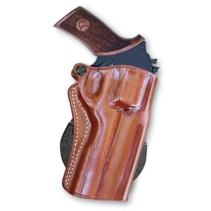 Leather Paddle Holster Fits, Chiappa Rhino 50DS 357 Mag/9mm 5'' Barrel #1265# - Picture 1 of 9