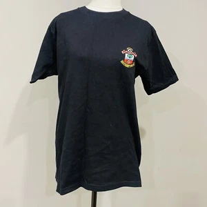 SOUTHAMPTON FC Offical Black Tee T Shirt Size Small Cotton Football Club - Picture 1 of 5