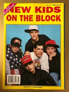 New Kids On The Block Poster Magazine No.15 1990's 630d - Picture 1 of 2