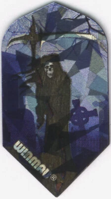 WINMAU Grim Reaper Slim Dart Flights: 3 per set