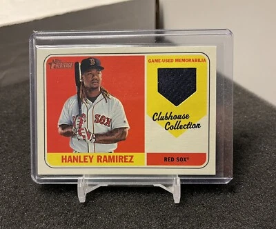 Hanley Ramirez 2018 Topps Heritage Clubhouse Collection relic CCR-HR Boston - Image 1 of 2