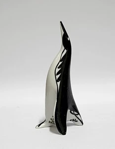 Vtg Hand Made Polish Cmielow a Penguin Porcelain Figurine FULLY MARKED POLAND - Picture 1 of 9