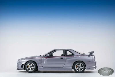 1/18 Autoart Nissan Skyline GT-R S Tune R34 S1 Gris Raro Foto 1 de 4