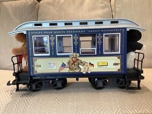 LGB 39073 Teddy Roosevelt Steiff Bear Coach - Never Run - Picture 1 of 8