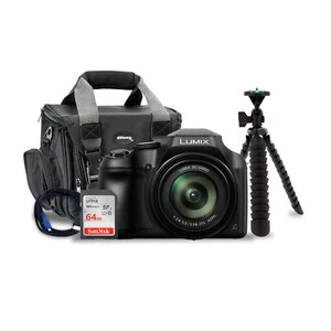 Panasonic LUMIX FZ80 18.1MP Point and Shoot Zoom Camera with 64GB SD Card Bundle - Picture 1 of 12