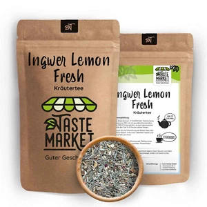 Ingwer Zitronen Tee Kräutertee lose –GRÖSSENAUSWAHL - Ingwer Lemon Tee Premium - Bild 1 von 4