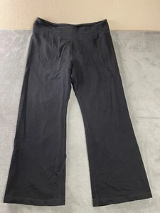 Lane Bryant Cotton Spandex Pull On Casual Wide Leg Black Pants Women’s 18/20 - Picture 1 of 14