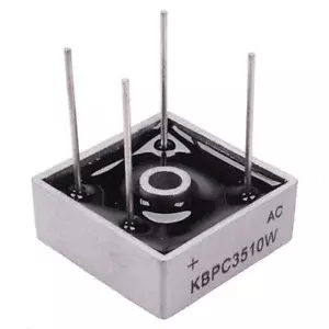 KBPC3510W Diode Bridge Rectifier Single Phase Metal Case 1000V 35A KBPC-3510 - Picture 1 of 5