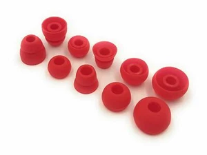 Powerbeats 3 Replacement Earbud Tips Covers for Beats Powerbeats3 (Red) - Picture 1 of 2