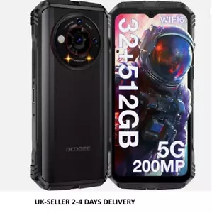 DOOGEE V30PRO 5G Outdoor Phone 32GB+512GB Android 13 200MP Night Vision Phone - Picture 1 of 11