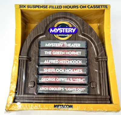 Mystery Superstars Vol. 1   Six Suspense Filled Hours On Cassette RADIO  Sealed - Image 1 of 2