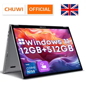 CHUWI MiniBook X 10.51in Intel N150 12GB RAM 512GB SSD Win11 Mini Laptop PC - Afbeelding 1 van 14