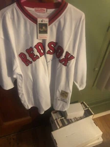 Carl Yastrzemski signed auto PSA/DNA jersey Mitchell Ness - Picture 1 of 5