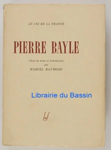 Pierre Bayle Marcel Raymond 1948 - Imagen 1 de 4