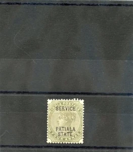 INDIA (PATIALA) Sc 3(SG 3)*VF LH 1884 2a DULL BLUE $42 - Imagen 1 de 1