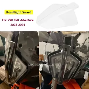 2023 2024 Para 790 Adventure 890 ADV Protector Faro Cubierta Luz Delantera Protector - Imagen 1 de 8