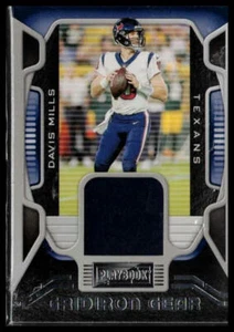 Playbook Fußball #GG-DMI Davis Mills Patch Relikt Gridiron Ausrüstung - Bild 1 von 2