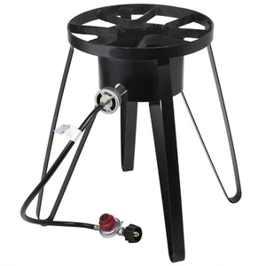 High-Pressure Outdoor Propane Burner Gas Cooker with Tall Stand - Free Shipping - Picture 1 of 1