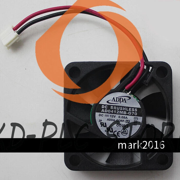 New ADDA AD0412MB-G70 4cm 40mm 40*40*10mm 0.08A 12V DC 2pin cooling fan - Image 1 of 1