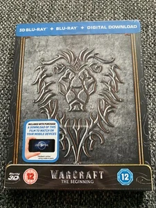 Warcraft 3D - Steelbook - blu-ray. New & sealed, UK release. - Picture 1 of 2