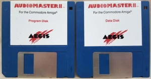 AudioMaster II ©1988 AEGIS Zaawansowana cyfrowa edycja dźwięku dla Commodore Amiga - Zdjęcie 1 z 2