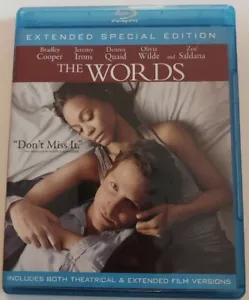 The Words Bluray Bradley Cooper romance drama Jeremy Irons New York City Wilde - Picture 1 of 3