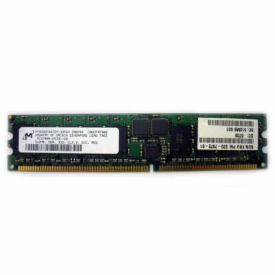 Sun 370-7972 Memory 512MB PC2700 DDR-333MHz - Image 1 of 2