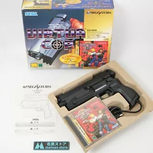SEGA Saturn Virtua Gun Controller HSS-0122 Virtua Cop 1 Set GS-9059 - Picture 1 of 16