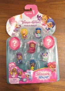 Shimmer And Shine Serie 1 Teenie Genies Paquete de 8 (#1) Fisher Price Nickelodeon - Imagen 1 de 3