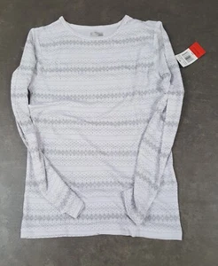 Girls White patterned Base Layer Set 32 Degrees Heat Size Medium new with tag - Picture 1 of 2