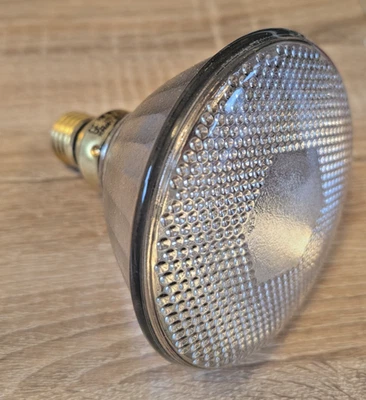 80W 240V PAR38 ES E27 FLOOD HALOGEN REFLECTOR LAMP DIMMABLE GE WATT-MISER NEW - Image 1 of 4