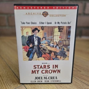 Stars in My Crown (DVD, Warner Archive Collection) 1950 Joel McCrea Ellen Drew - Foto 1 di 9