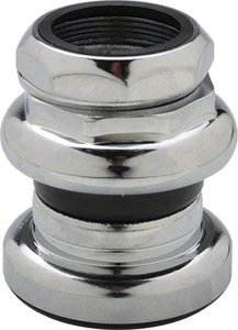 Tange-Seiki Passage New 1" Threaded Headset: 26.4mm Crown Race Chrome - Picture 1 of 1
