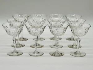 Splendida una dozzina di Champagne/Alto Serbet Elyse Crystal di Tiffin - Francescano - Foto 1 di 13