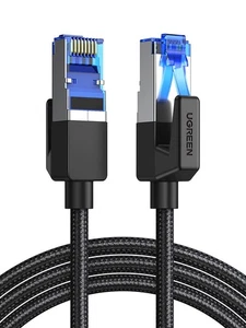 Cavo Ethernet Cat 8 Cable Lan RJ45 40Gbps 2000MHz Nylon Alta Velocità per Gaming - Foto 1 di 24