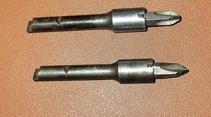 2 ZWEI VINTAGE APEX BITS - EIN PHILLIPS - Bild 1 von 3