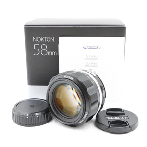 Voigtlander Nokton 58mm f/1.4 SL II S for Nikon Lens [Top Mint] - Picture 1 of 14