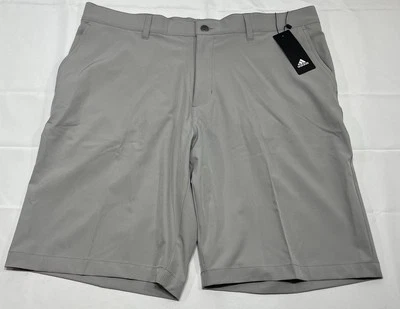 NWT Adidas Stretch Men's Woven Golf Shorts 38 Grey 2 Classic 10" Casual New - Image 1 of 4